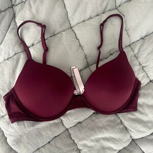 Victoria Secret Burgundy NWOT Bra 36B